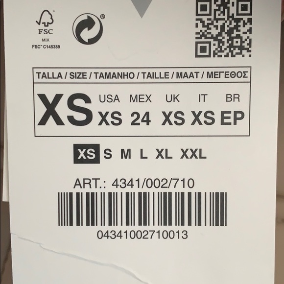 Zara tan neoprene jacket (Never worn) - Picture 4 of 4